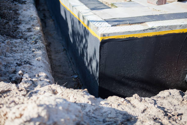 Professional Crawl Space Encapsulation technician working in Camp Hill, AL